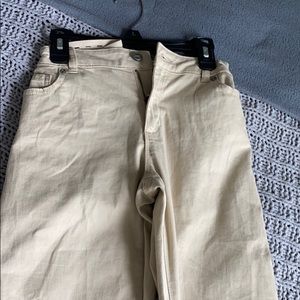 Khaki dress pants size 12 girls